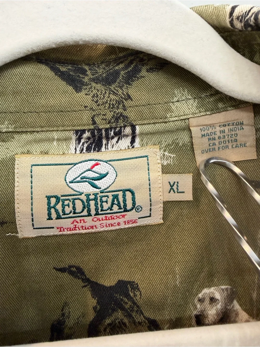 RedHead 100% cotton
